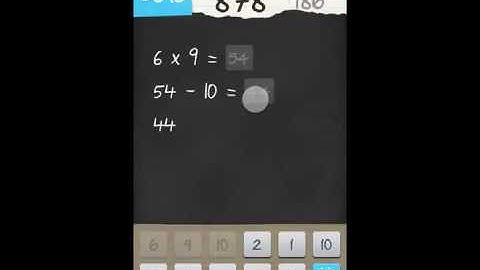 6 Numbers by Brainbow Level 186 Answer Guide