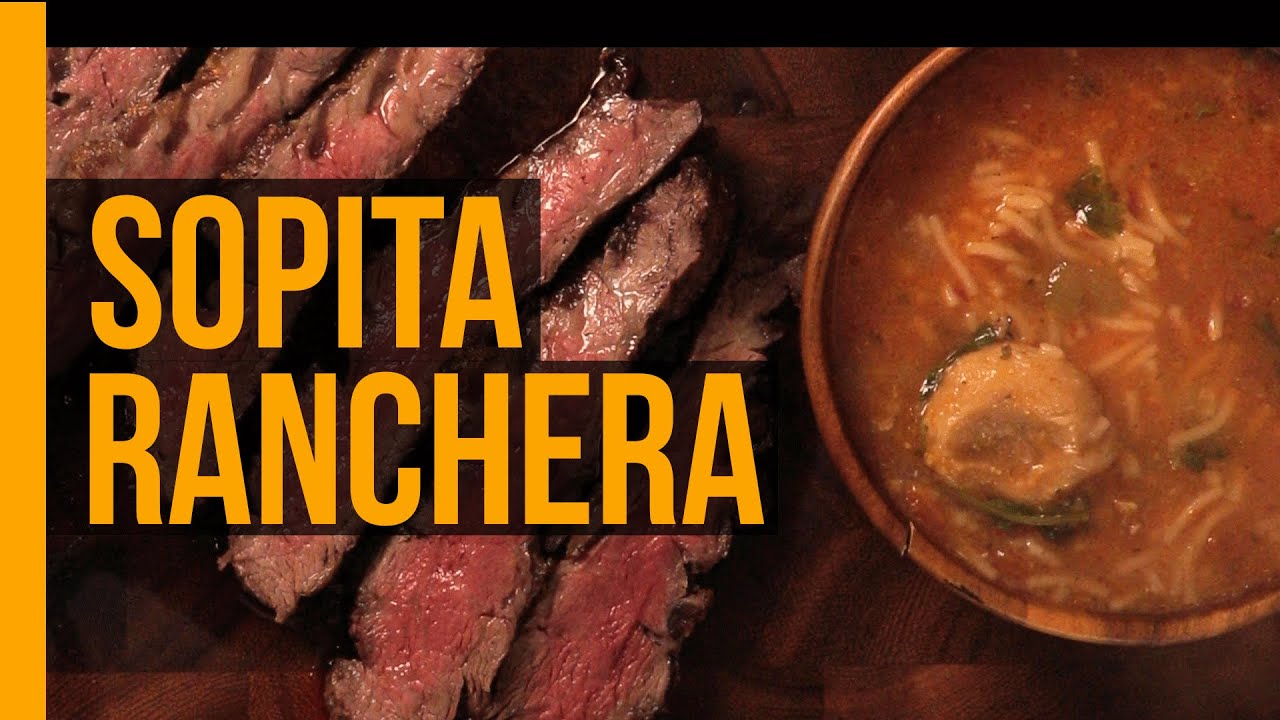 Sopita ranchera y tapa de rib eye | Munchies Lab