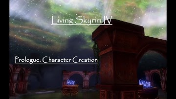 Living Skyrim 4   Character Creation and MCM setup