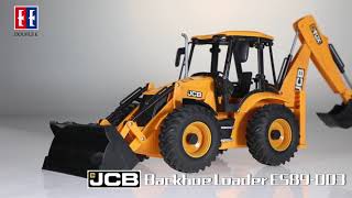 Double E 2.4G 1:20 RC JCB 4CX Backhoe Loader E589-003 2in1