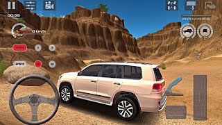 Offroad Drive Desert - 4x4 Toyota Prado Extreme Offroad Driving - Car Game Android Gameplay