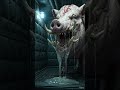 Multi-Tusked Swine Trapped Inside The Containment Cell 🐷🧬#Mutant  #monster  #Horror  #Mystery #Viral