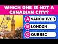 Which City is in the Wrong Country? Cities of the World Quiz