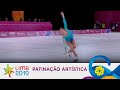 Bruna Wurts ganha medalha de Ouro para o Brasil na Patinação Artística