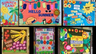 30+ summer camp, schoolwall and classroom decoration ideas
