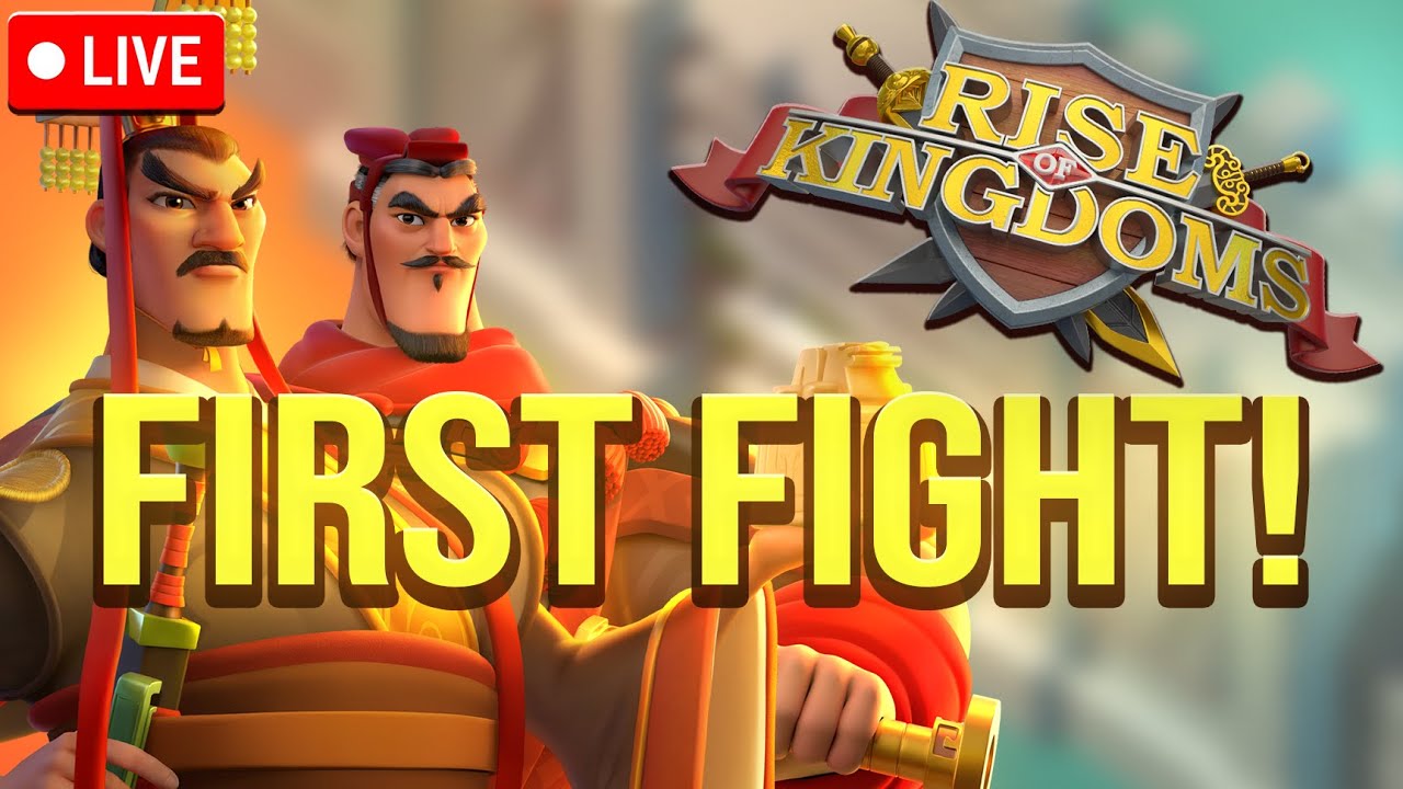 The First FIGHT of KVK 4!!! First Time Running T5! | Rise of Kingdoms