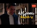 خديجة بتحاول تساعد علي علشان المسرح يشتغل من تاني ورد فعله الا انا 