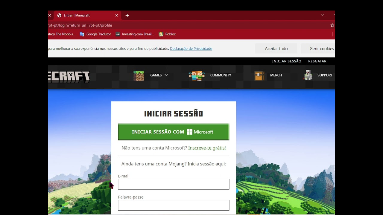 Resgatar Minecraft Java Editon - Microsoft Community