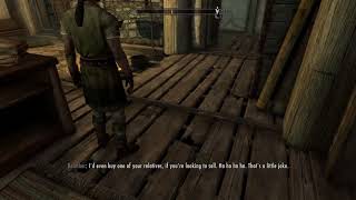 (Skyrim Glitch) Missing Floor in General Store