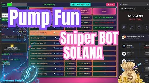 Solana Pump Fun Sniper Bot 🚀 | Fast MEV Bot for Solana Memecoins 🔥 | 2025 Sniper Bot