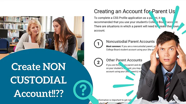 💡 How to Set Up a CSS Profile Non-Custodial Parent Account (2025 Update!)