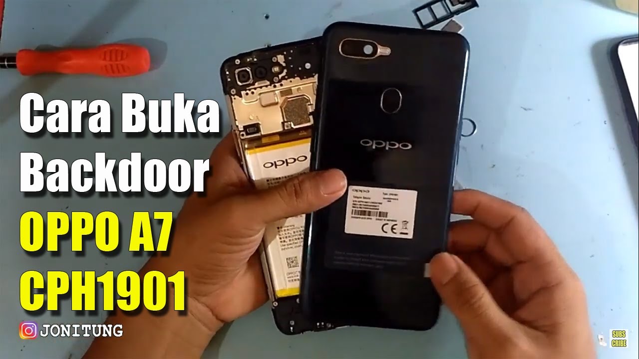 Cara Buka Backdoor OPPO A7 CPH1901 - YouTube