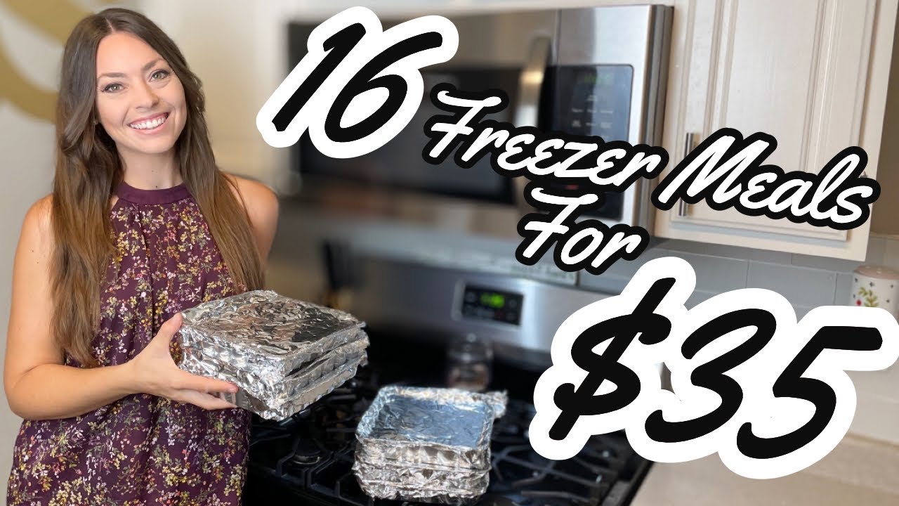 EASY FREEZER MEAL IDEAS | Budget & Family Friendly Freezer Meals - YouTube