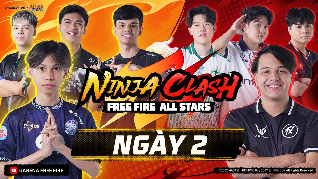 🔴 [LIVE] Free Fire All Stars 2025: Ninja Clash - Ngày 2