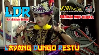 LDR ( Layang Dungo Restu ) voc Latifah | Turonggo Mudo Original Live Bendorejo Ngantang Malang