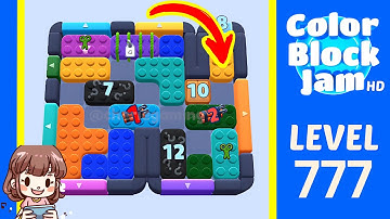 Color Block Jam Level 767 (777) Solution Walkthrough