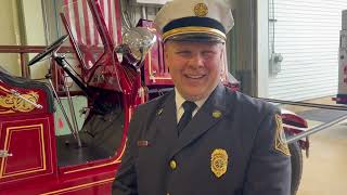 Green Village Fire Department Chief Mike Zalis talks about first 'modern' fire truck