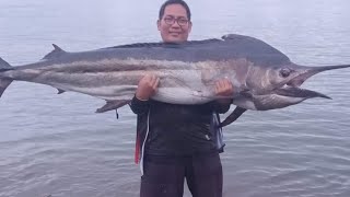 Pacific Black Marlin   Catch by Richard Jumero Astonishing  34 minutes Fight.