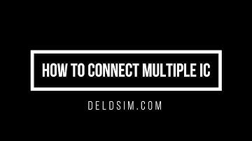 Deldsim - How to Connect Multiple IC in Digital Electronics Simulator