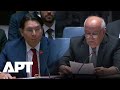 WATCH: Palestine &amp; Israel Clash at UN Over Gaza Crisis | APT
