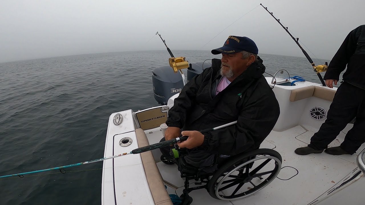 DESERT STORM VETERAN FIRST TIME DEEP SEA FISHING OFFSHORE OF SAVANNAH GEORGIA