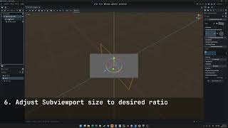 [Godot 4.4.1] Creating billboard with Subviewport