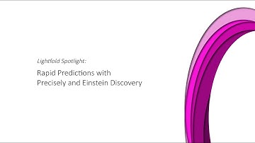 Rapid Predictions with Precisely and Einstein Discovery