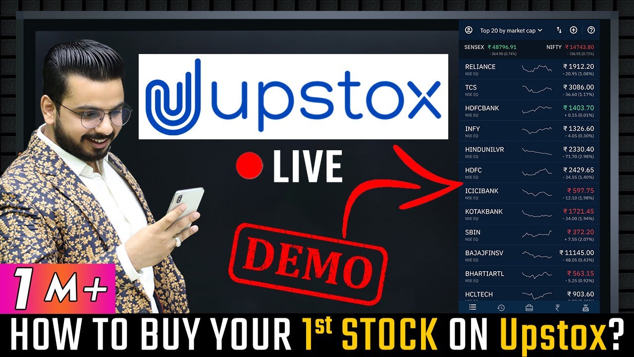 How to Buy You First Stock on #Upstox? | Step by Step #StockMarket for Beginners | Buy Shares Online - YouTube