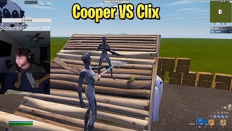 Pxlarized VS Cooper 1v1 Buildfights