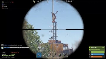 270 meter HMLMG kill on roofcamper