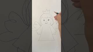 The strong angel is now starting to become fragile#drawing #tutorial #howtodraw #sketch #short #art