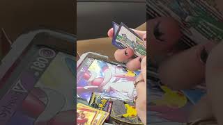 Gold mew celebration pull #pokemoncardopening #celebrations