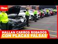 ¿Dónde estaban los 18 vehículos robados que recuperó la Policía? | CityTv | ArribaBogotá
