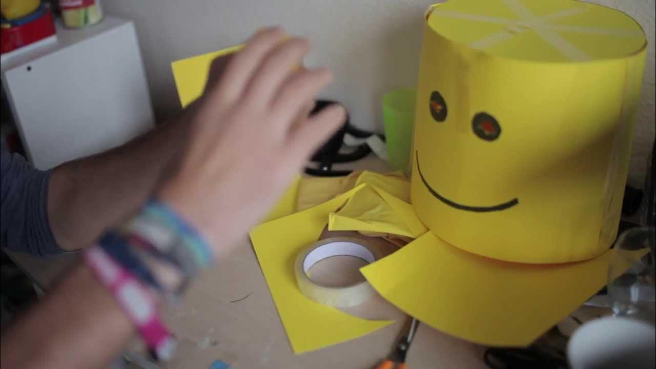 How to make a LEGO MAN costume | For the cheap and not so crafty. - YouTube