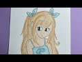 How to Draw a Cute Anime Girl | Easy Step-by-Step Drawing Tutorial ✨🎨