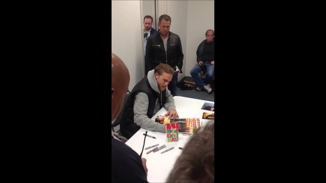 Charlie/VIP/lady was wearing necklace designed by his gf Morgana, he was happy to see that!