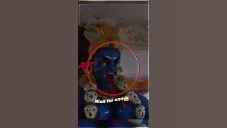 😱Real Mata kaali | proof that  Maa Kali is Exist | Wait for End#kaali#viralvideo#hindugod#proof