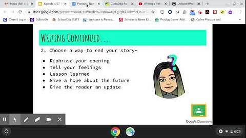 Personal Narrative: Writing a Closing