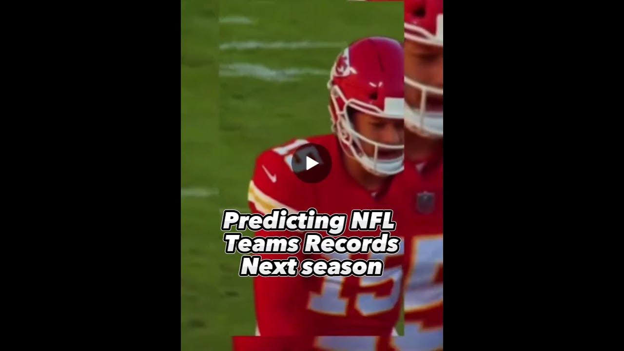 Predicting NFL teams records YouTube