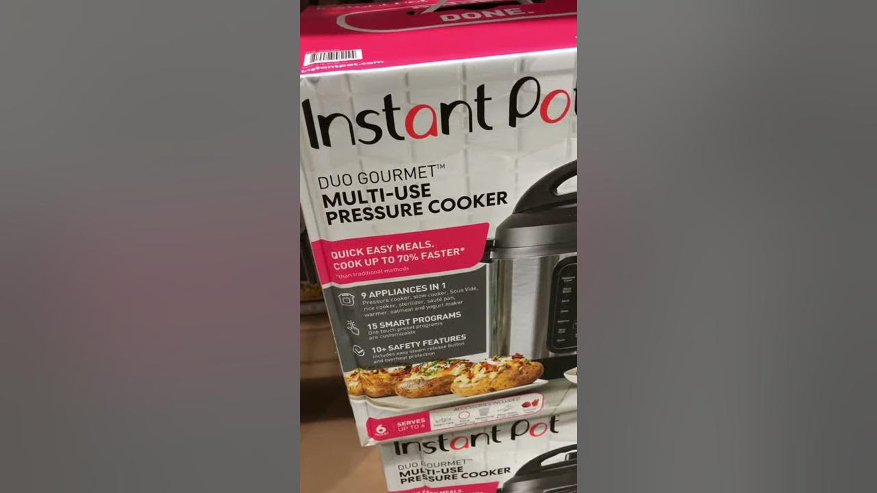 59.99 Instant Pot Duo Gourmet 6QT Pressure Cooker on sale at Costco