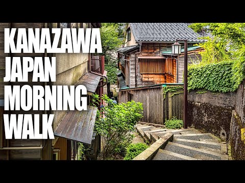 Exploring The Old Backstreets of Kanazawa Japan | @TokyoLens