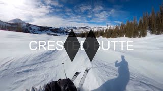 The Infamous BANANA CHUTE of Crested Butte!