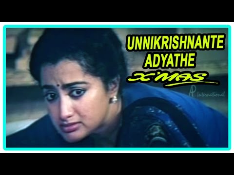 unnikrishnante-adyathe-christmas-scenes-|-jayaram-tries-to-convince-sumalatha-|-innocent-comedy