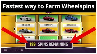 Forza Horizon 5  The NEW BEST way to Farm Super Wheelspins! (How to get wheelspins in FH5 Tutorial)