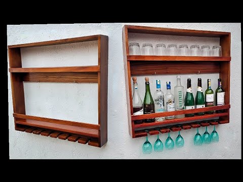 Mini Bar De Madera Para Casa