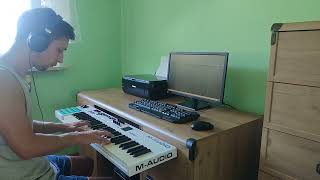 Video thumbnail of "XiJaro & Pitch with Cari - Time (Piano Cover by Łukasz Plura)"