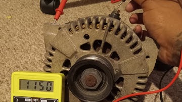 How To Do A Quick Alternator Diode Test With Multimeter