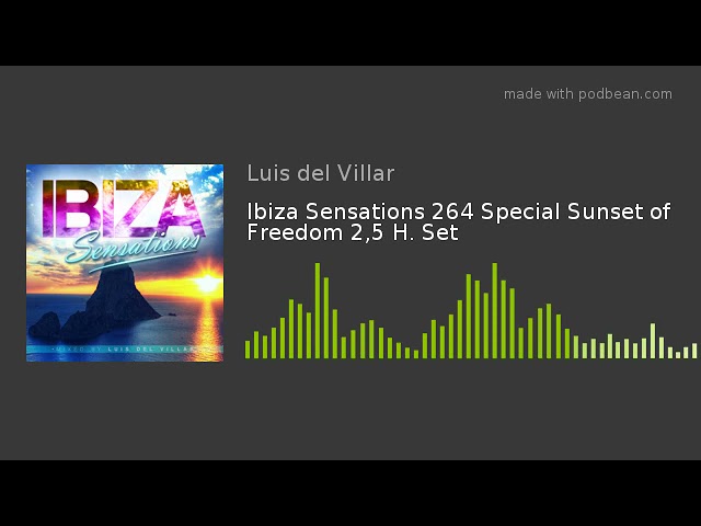 Luis del Villar - Ibiza Sensations 236 Special Sunset in Maldives Vol.2 for Luxury Resort Djs