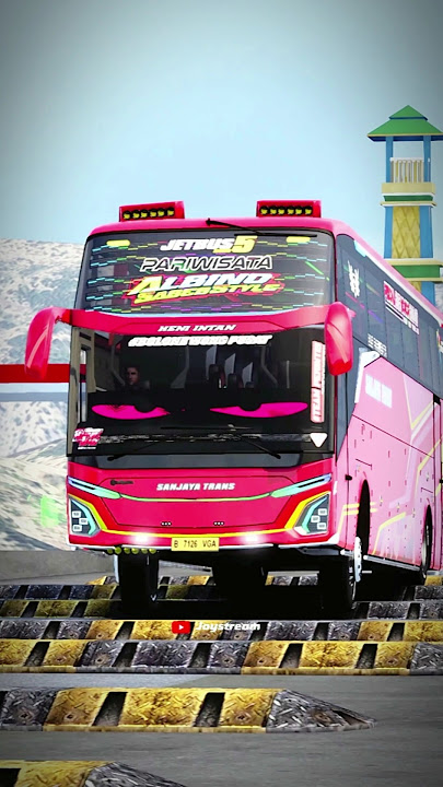 ALBINO SQUID GAME2 #telolet #basuri #busmania #toleletbasuri #bussid #ets2