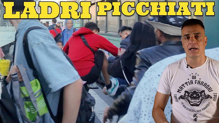Ladri e Borseggiatrici prendono le Botte da gente arrabbiata
